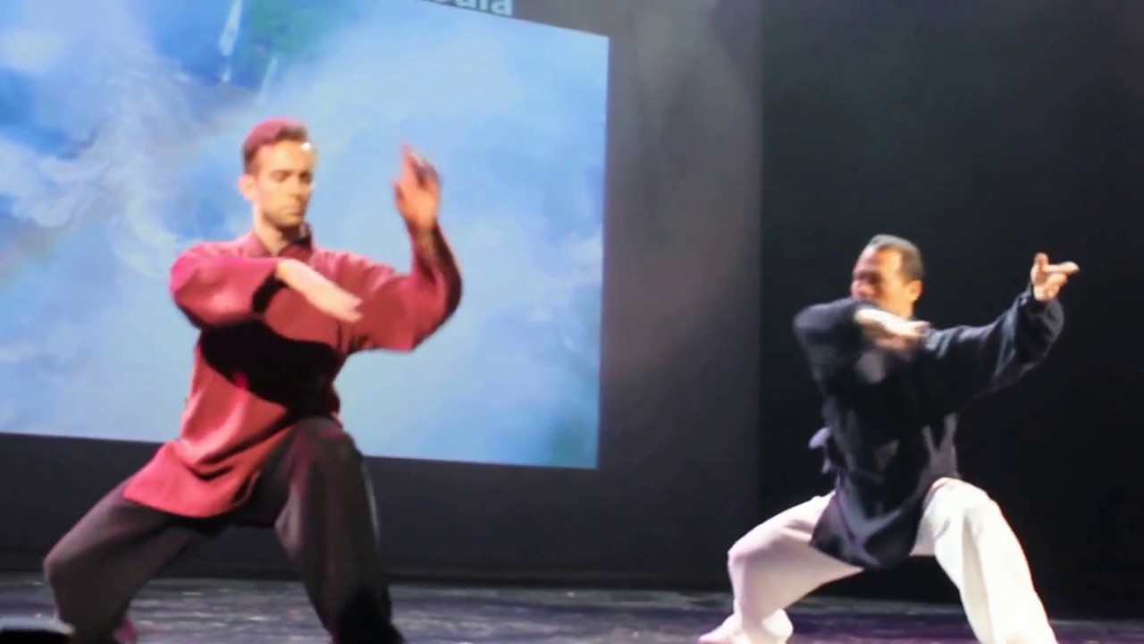 六合八法 Liu He Ba Fa Water Boxing by Master Wu Wen Ching and a disciple
