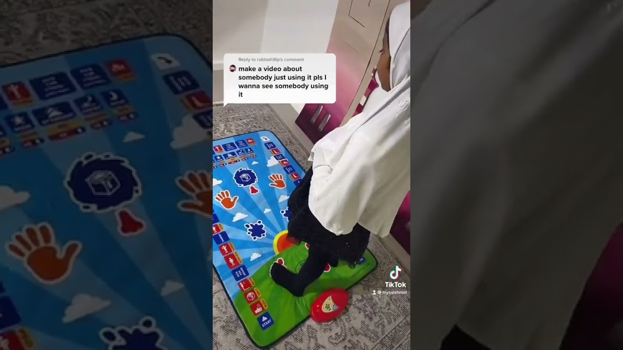 Демонстрация интерактивного молитвенного коврика 😲 #шорты