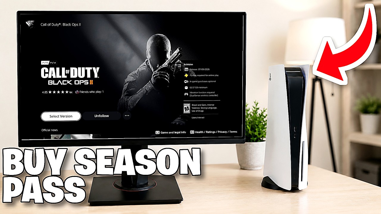 Black Ops 2 How to Buy Season Pass Tutorial! (All DLC Content Packs) - PS4 & PS5 - Full Guide