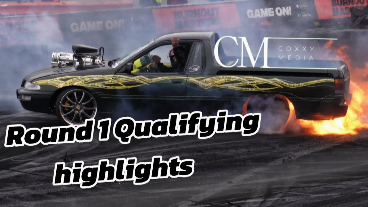 Round 1 Qualifying highlights - Burnout Showdown - COXXY MEDIA