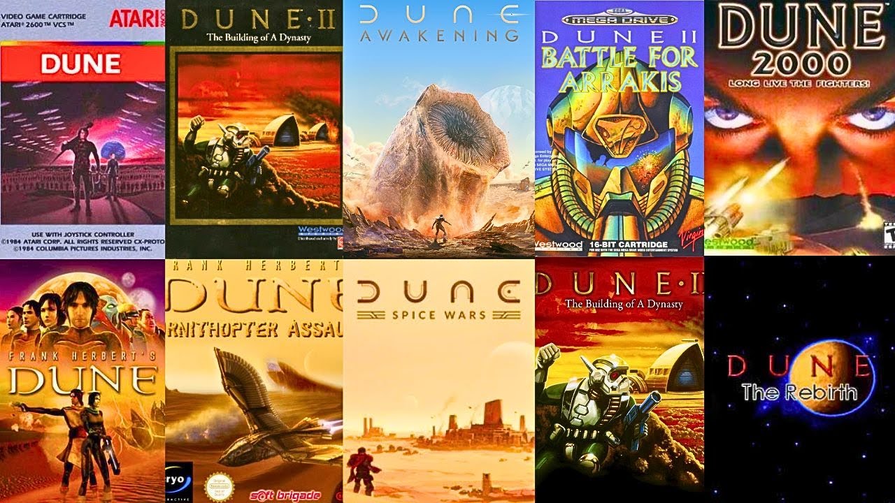 The Evolution of DUNE Games (1984-2025)