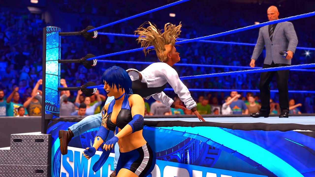 She's Gone Into The Abyss {WWE 2k22} {My Rise} #9