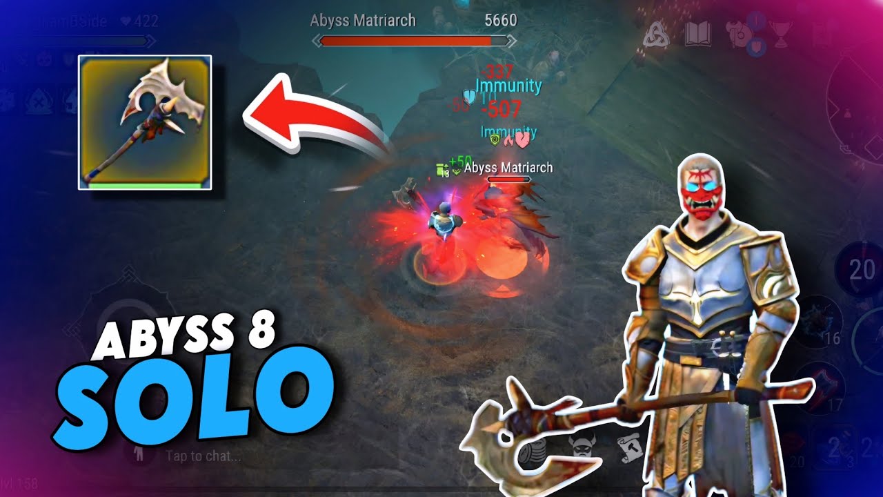 NO TEAM? NO PROBLEM. | Frostborn Abyss 8 Solo Clear