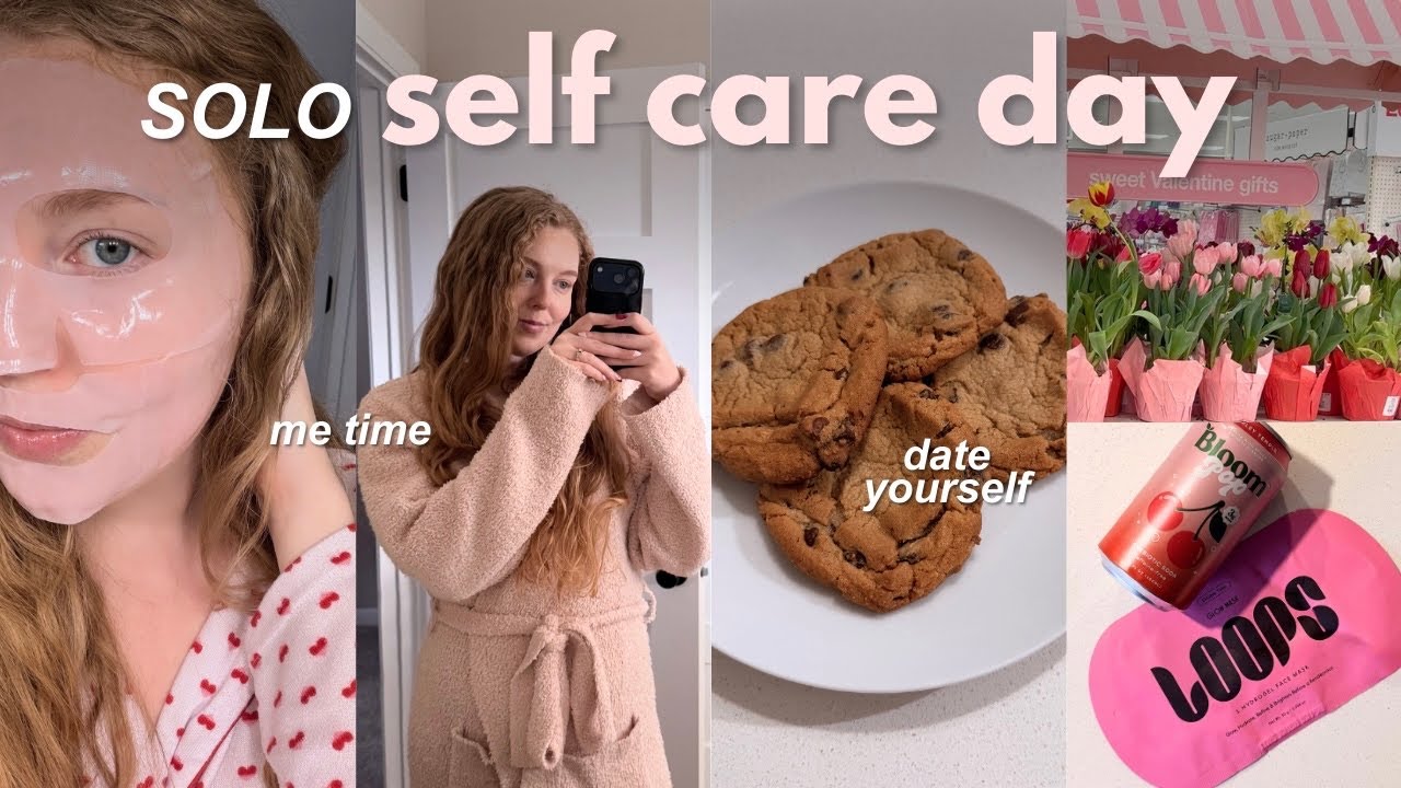 Solo Self Care Day 💐 How I Romanticize Alone Time
