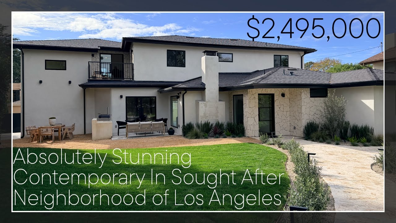 Stunning Contemporary Home In Sought After Neighborhood of Los Angeles