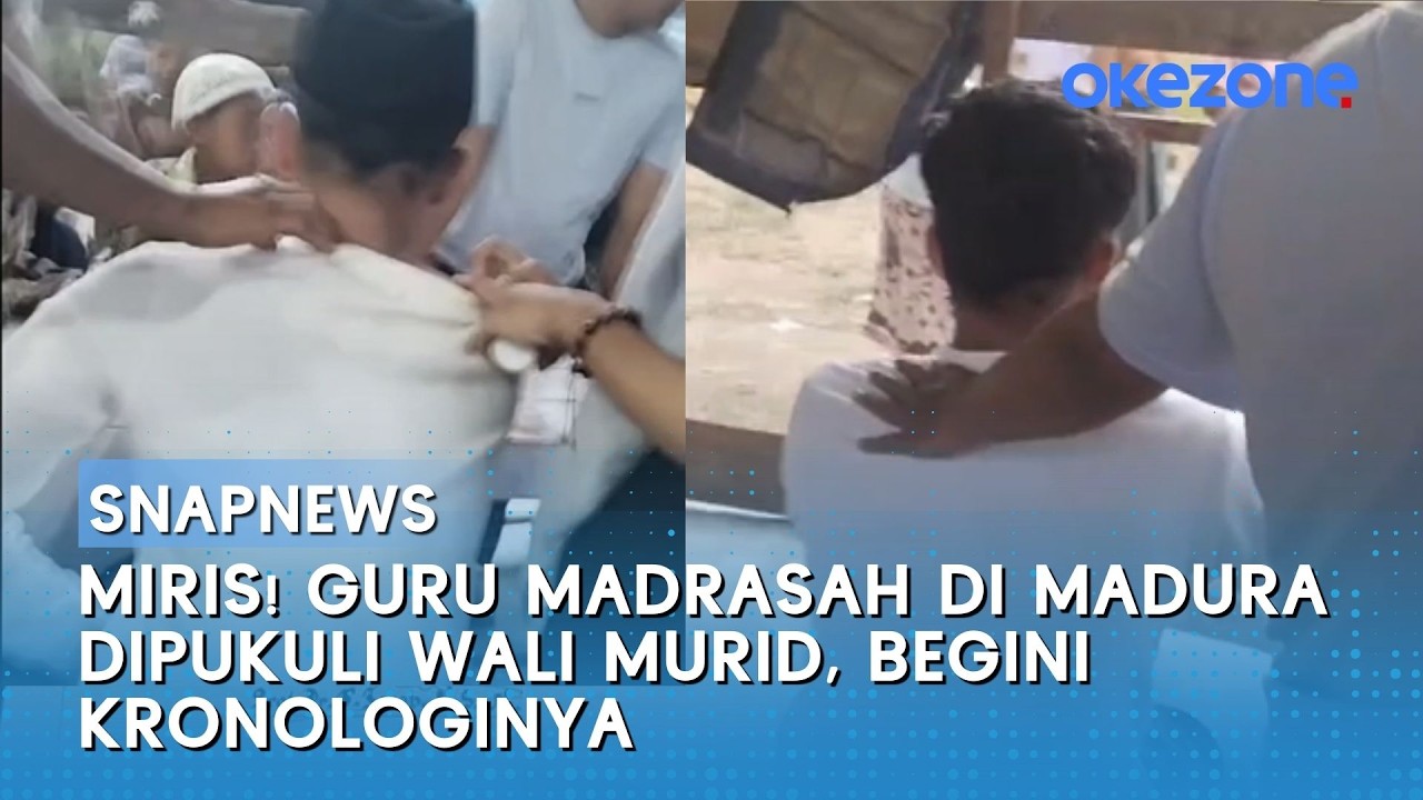 Miris! Guru Madrasah di Madura Dipukuli Wali Murid, Begini Kronologinya