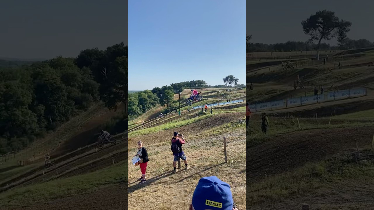 Gros double &agrave; IFFENDIC // France 450🇫🇷#pourtoi #motocross #154 #dirtbike