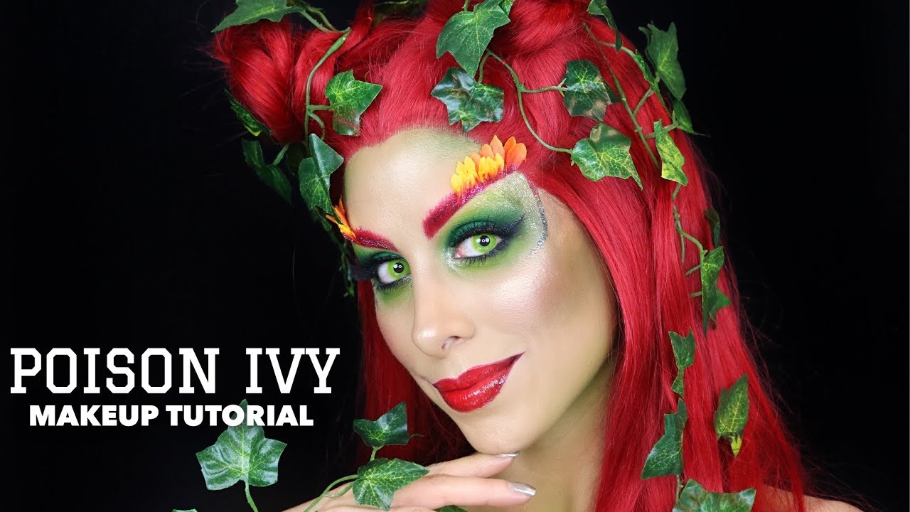 HIEDRA VENENOSA 🌿 POISON IVY HALLOWEEN MAKEUP TUTORIAL