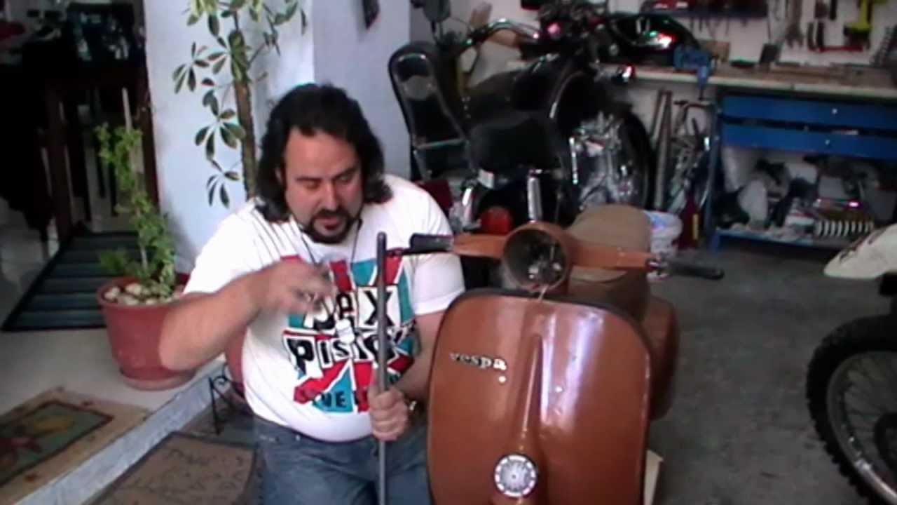 VESPA 50S RESTORED .KOKKINA FEGARIA TECH