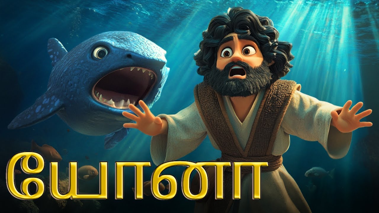 இறைவாக்கினர் யோனா அனிமேஷன் கதை | The Story of Jonah the prophet | Bible Animation in Tamil