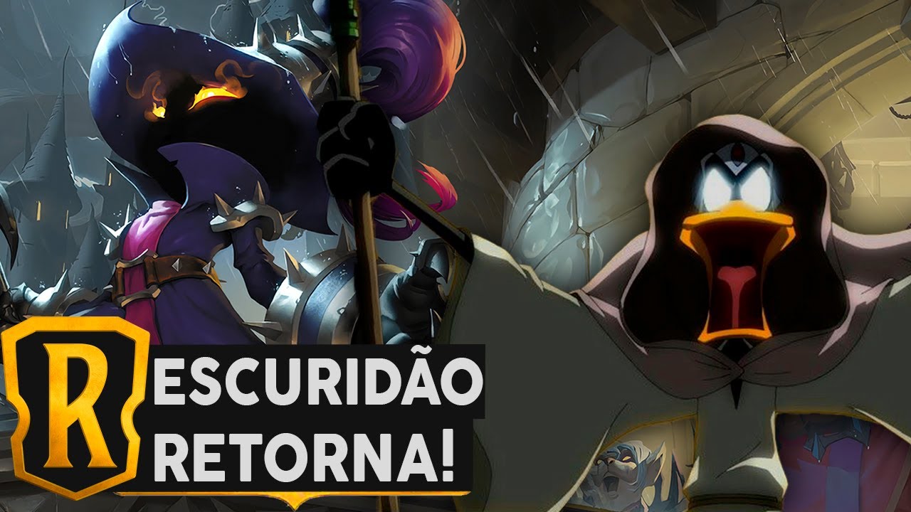 O MAGO &Eacute; IMPLAC&Aacute;VEL ⚫ ESCURID&Atilde;O RETORNO TRIUNFAL | SENNA VEIGAR DECK | LEGENDS OF RUNETERRA