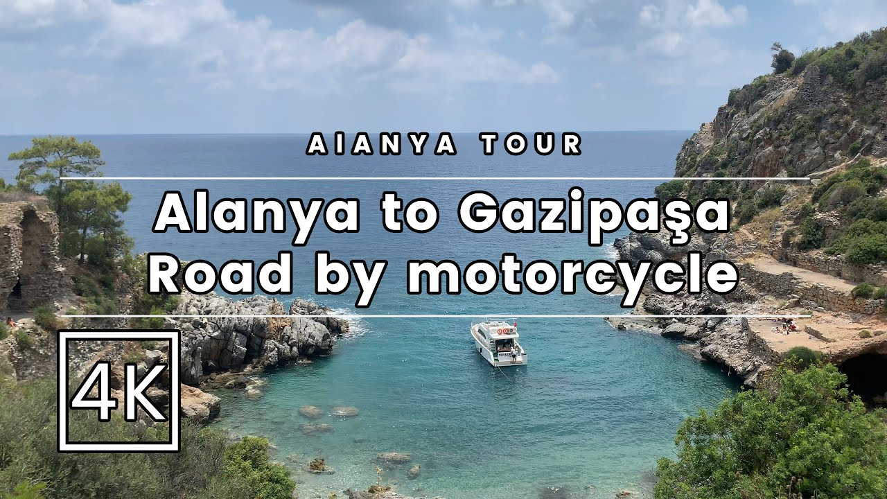 Discovering Turkey's Beauty: Motorcycle Journey from Alanya to Gazipaşa 🏍🏍🏍🌳🌲🌴