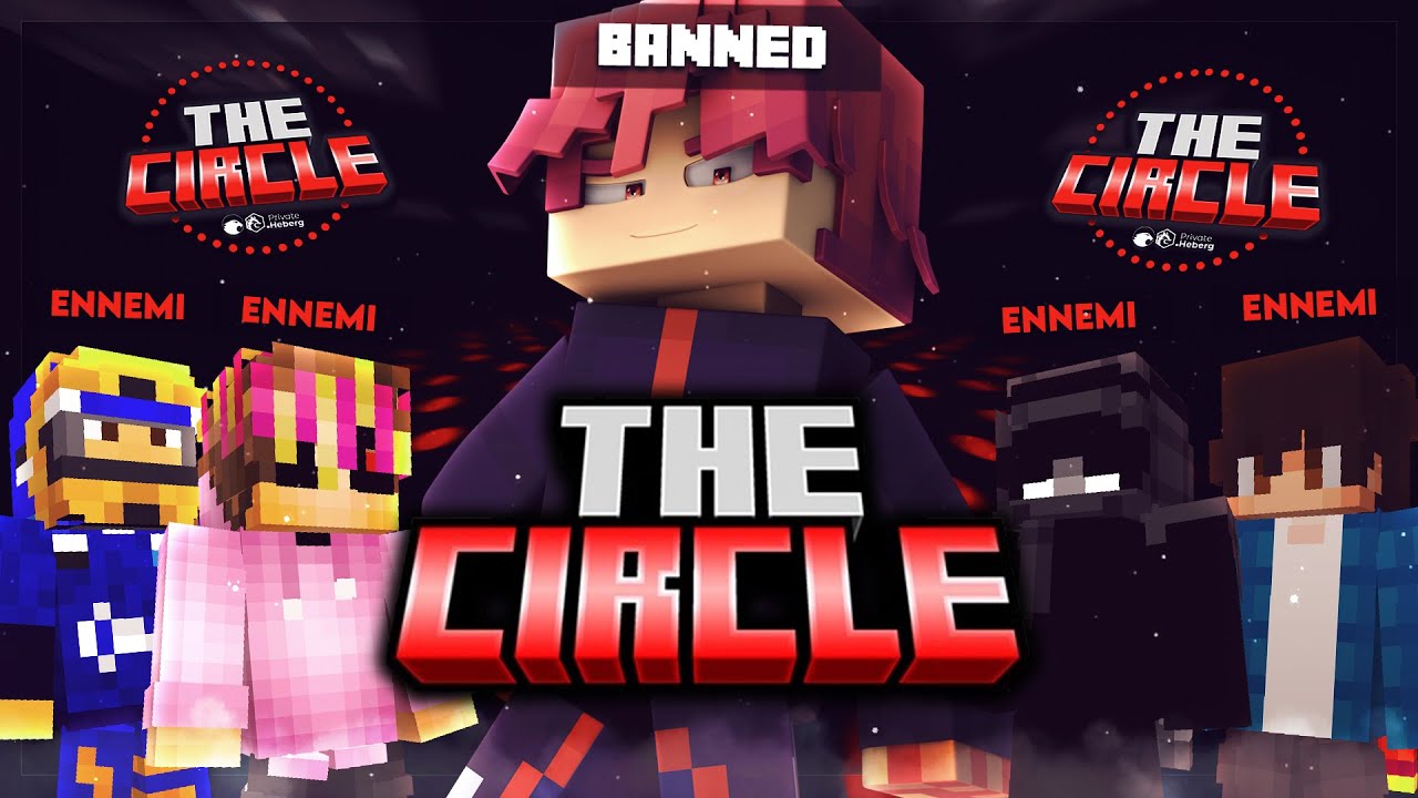 JE PARTICIPE A MON PREMIER EVENT MINECRAFT SUR TWITCH ! (je me fais ban...) TheCircle