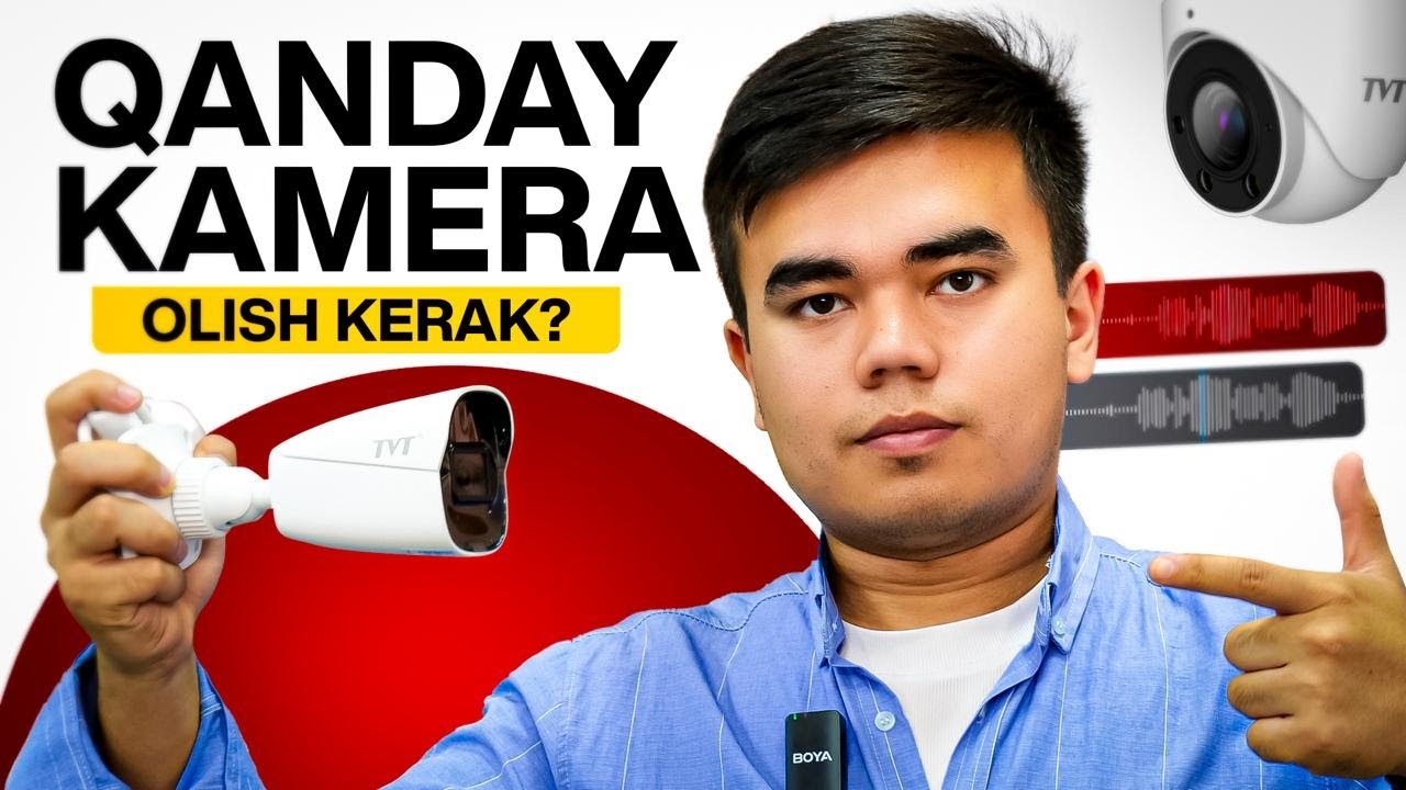 Qanday kamera olish kerak? Kamera narxlari 2025 | Arzon video kuzatuv kameralari 2025 TVT Uzbekistan