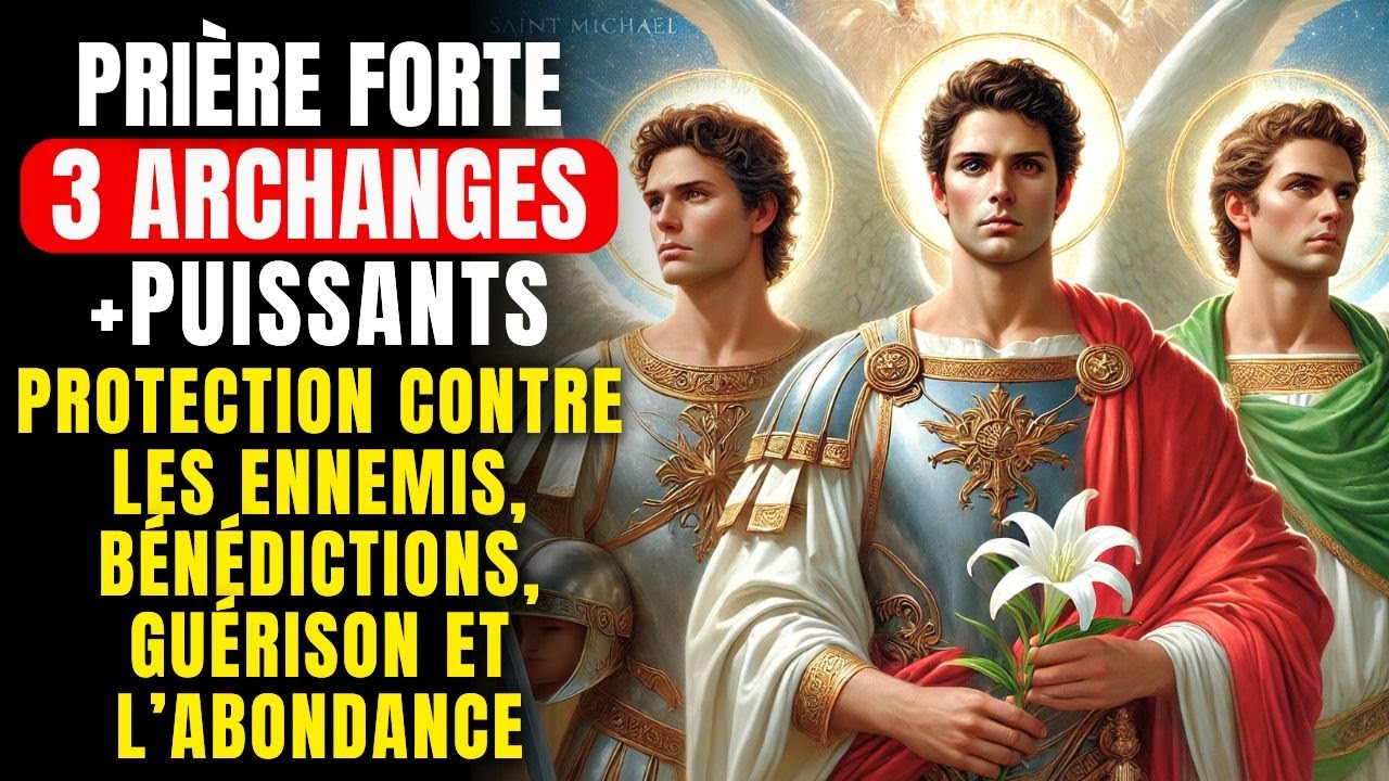 Prière forte et puissante des Archanges Michel, Gabriel et Raphaël