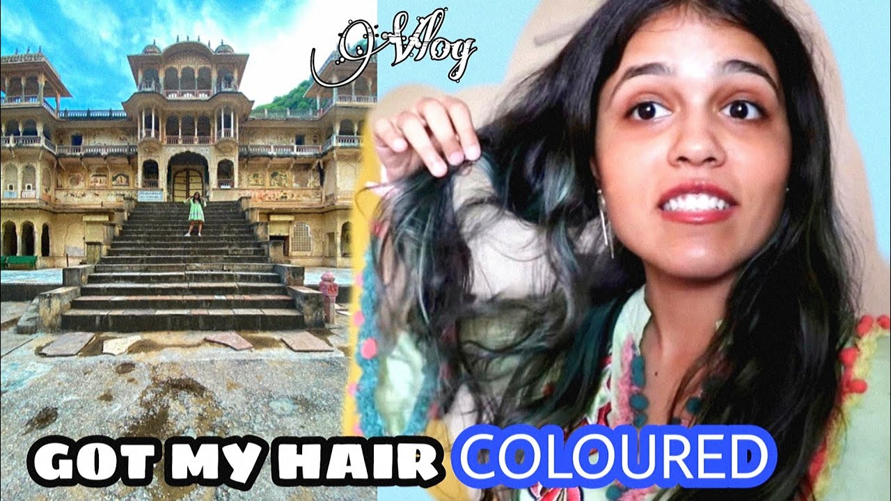 Got My Hair Coloured💙 + Random Dayout Vlog | Vibs World