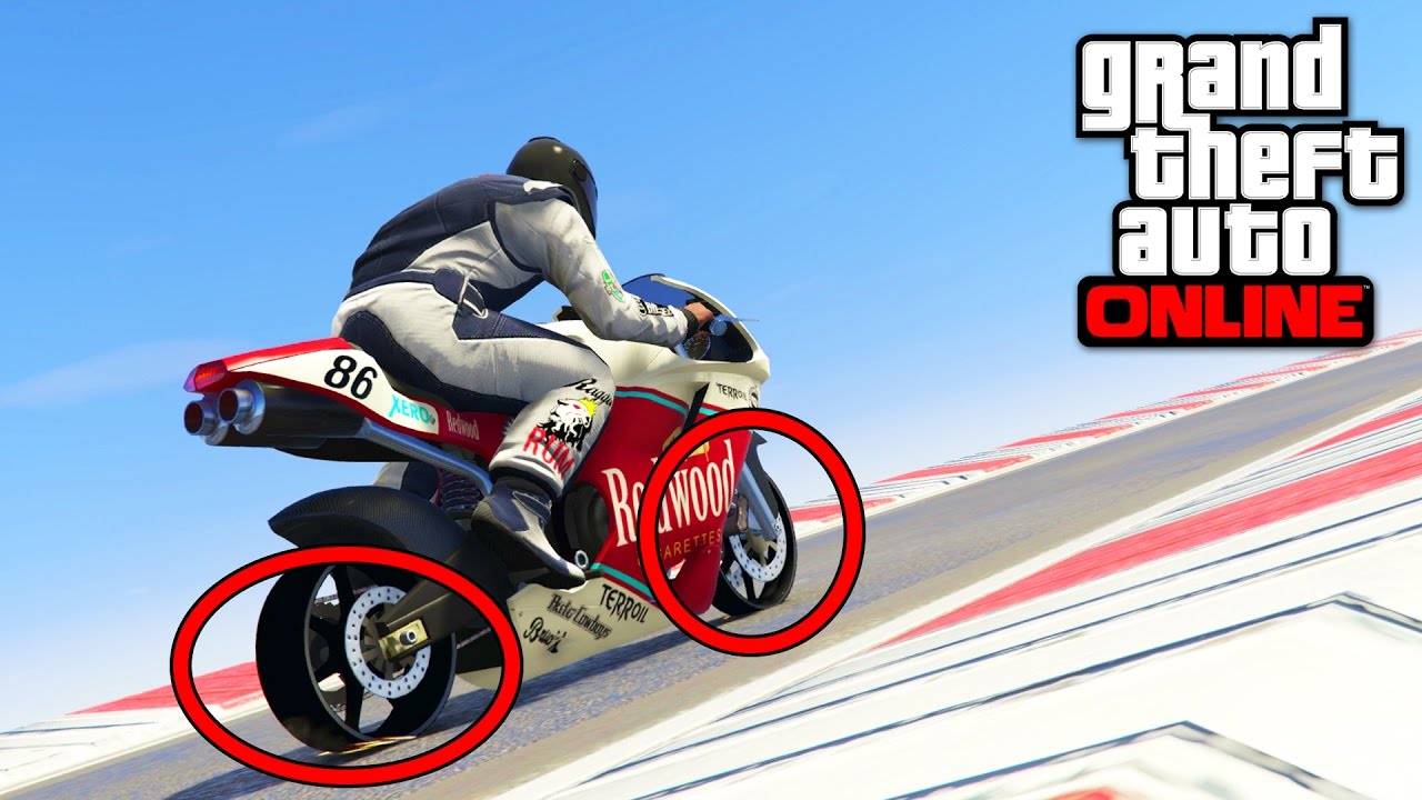 GEANT PARCOURS AVEC LES PNEUS CREVÉS GTA 5 ONLINE !