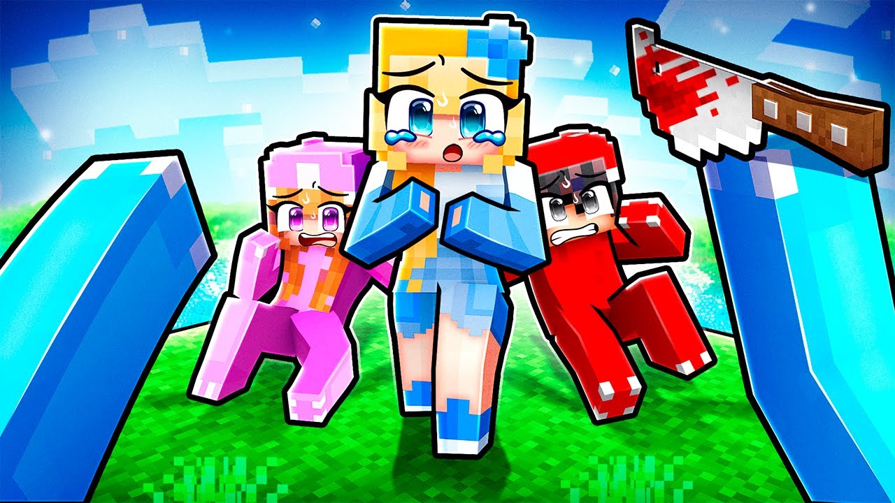 Pretending To Be A KILLER NPC To Troll MY Friends in Minecraft!