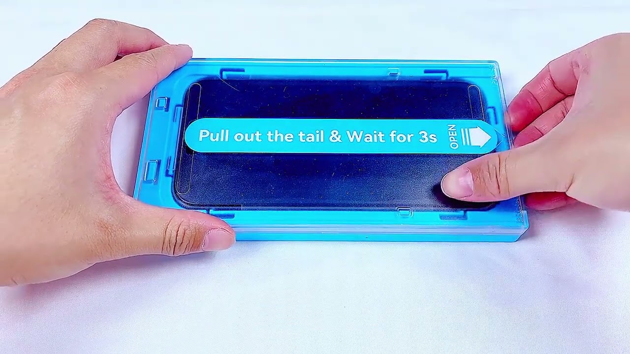 Installation Guide of Mothca Matte & Matte Privacy Glass Screen Protector with Quick Fit Box