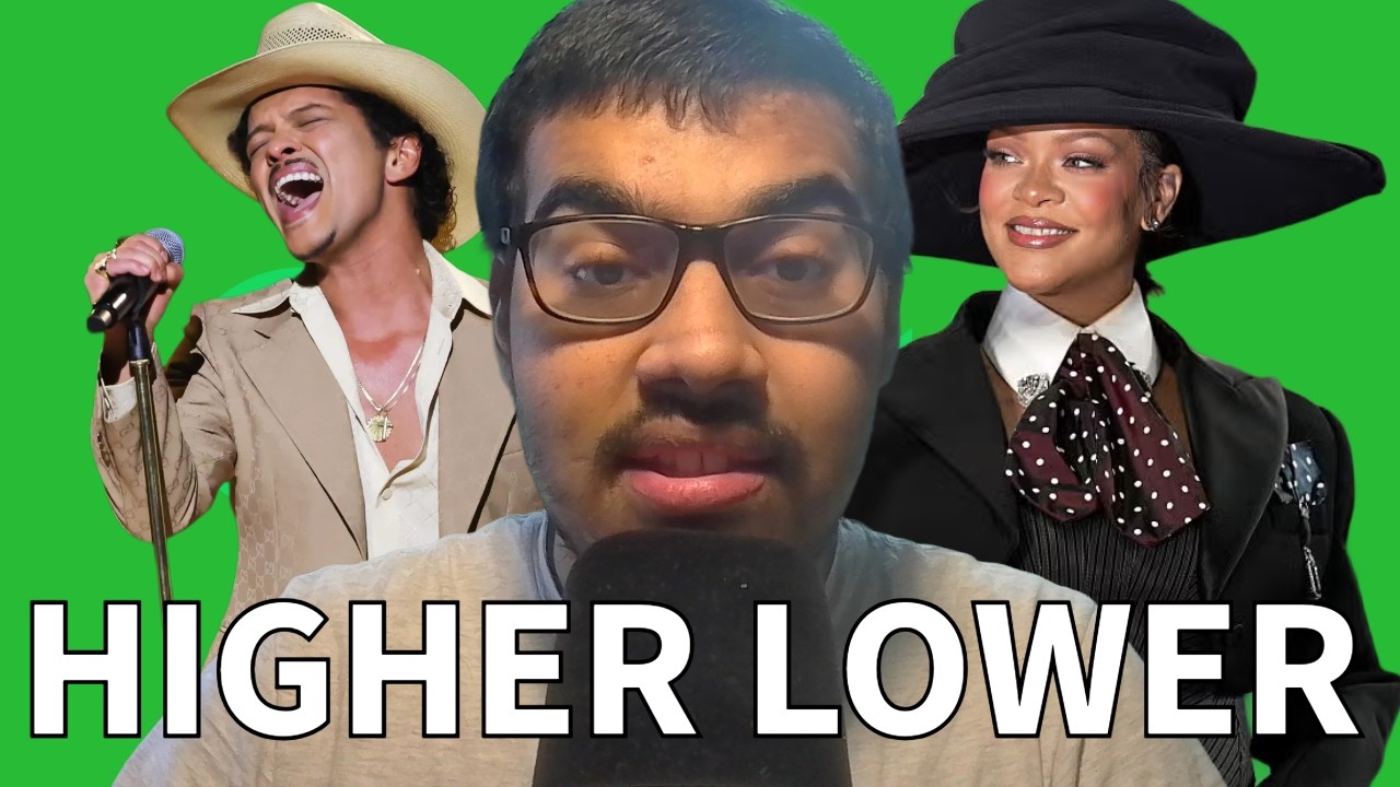 Spotify Higher or Lower Destroyed Me | Artists, Songs & Albums