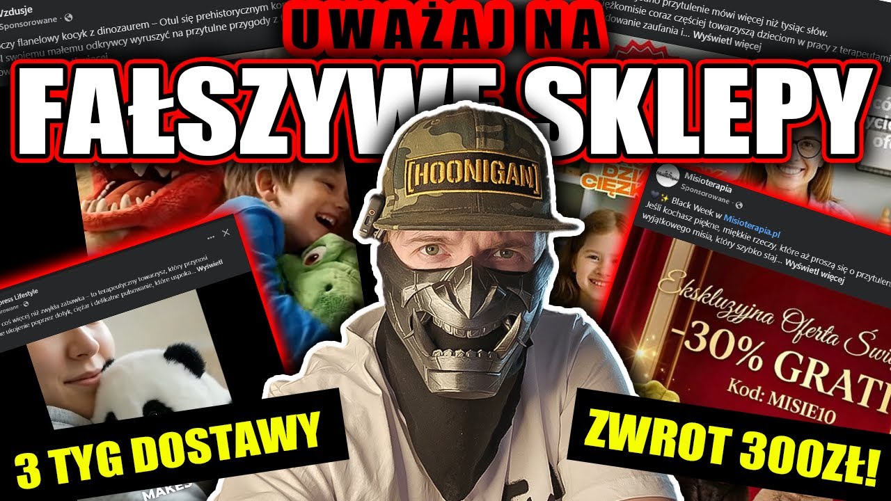 Jak rozpoznać FAŁSZYWE sklepy online! Uważajcie na oszust&oacute;w!