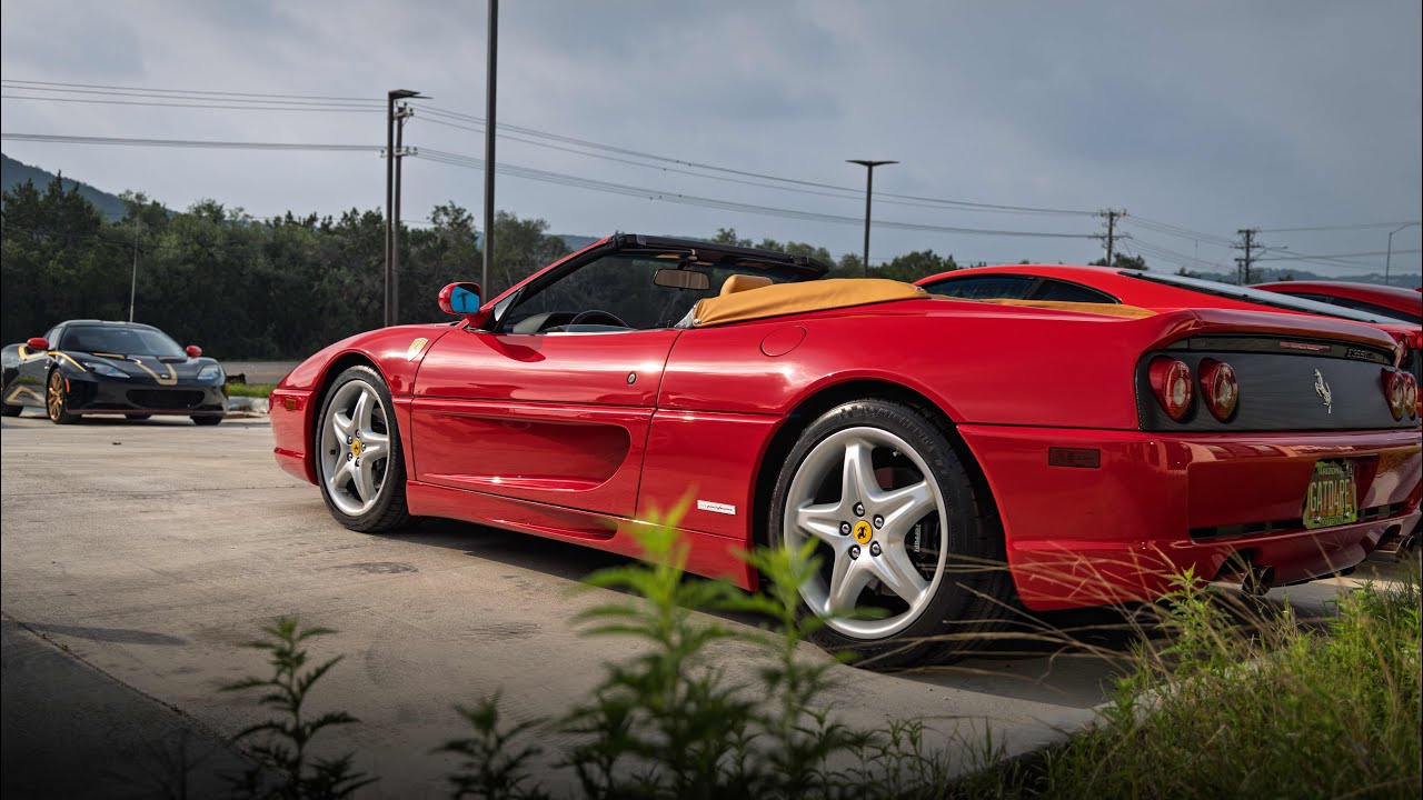 Lotus & Ferrari Drive To Perissos Vineyard