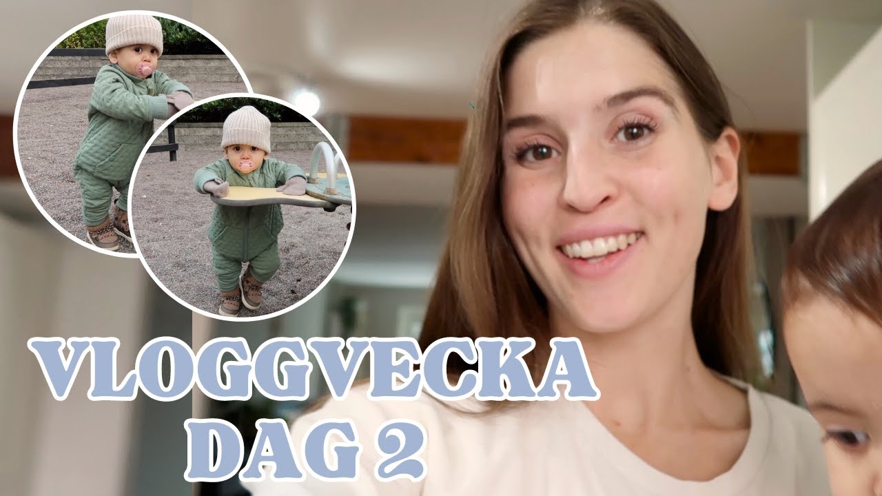 VLOGGVECKA DAG 2 - Lekparkshäng och trött morsa