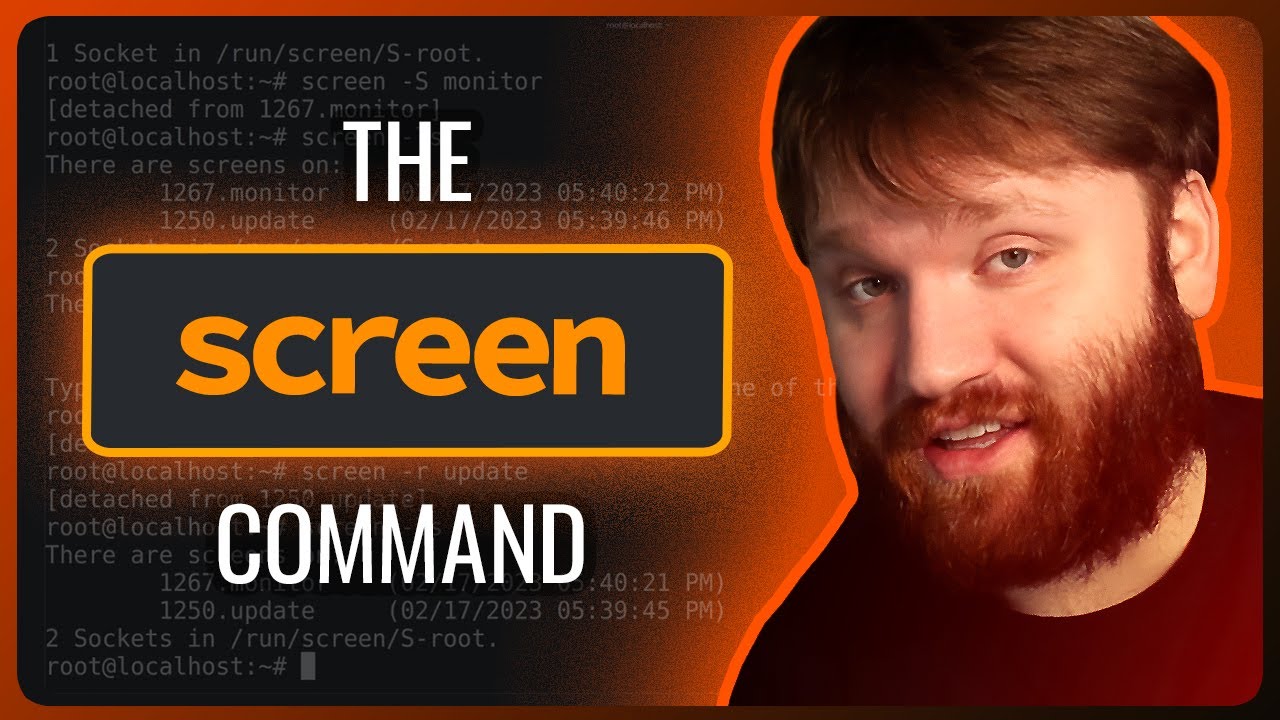 Запуск терминалов ВНУТРИ терминалов | Команда Screen в Linux