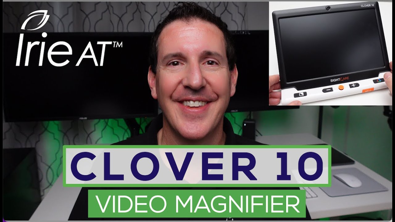 Clover 10 (новинка!) — портативный видеоувеличитель: краткий обзор обновленной модели.
