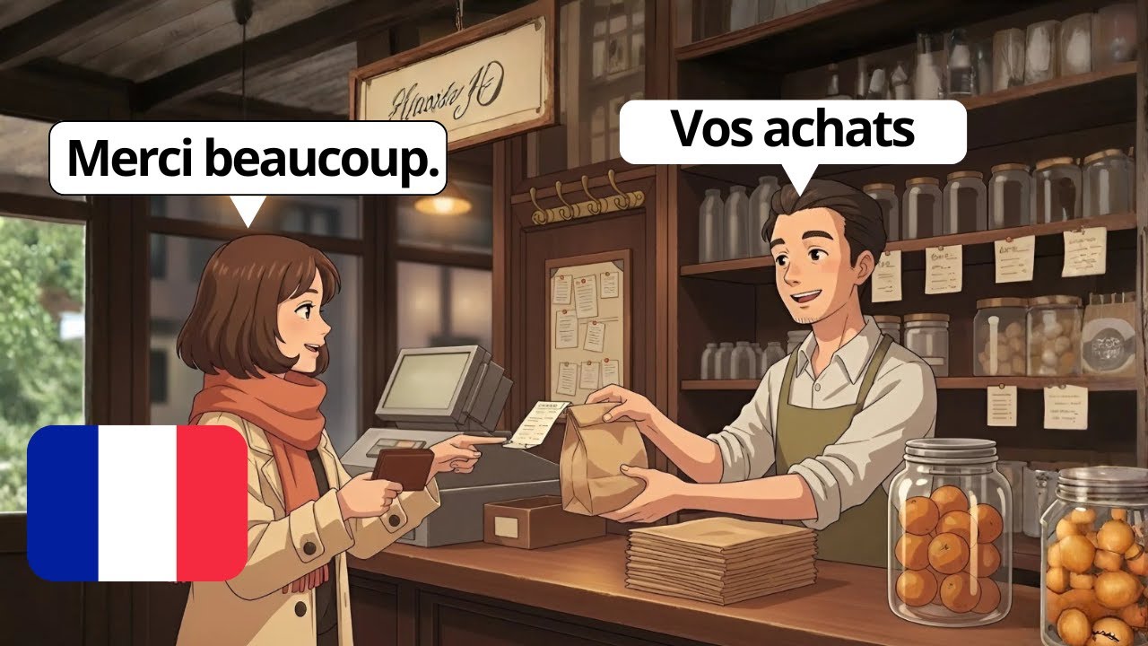 10 Real French Dialogues for Beginners |  Easy Conversations for Beginners.