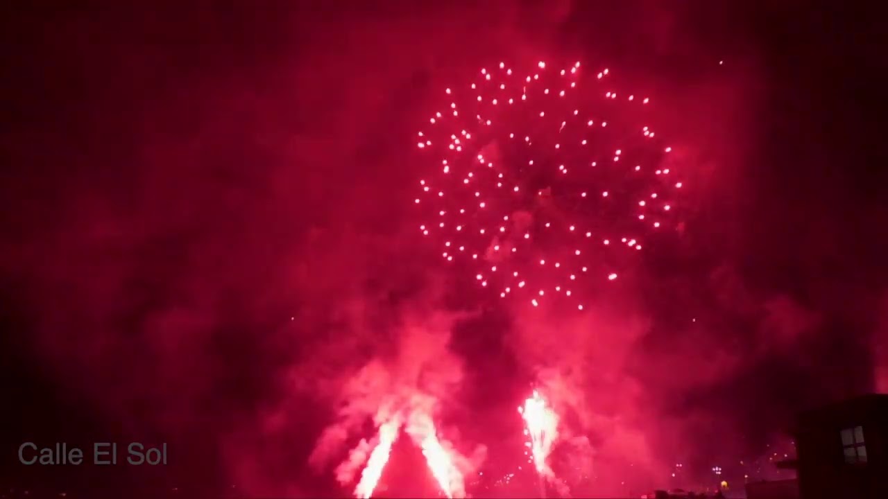 Fuegos Artificiales 3 de Mayo - Los Realejos