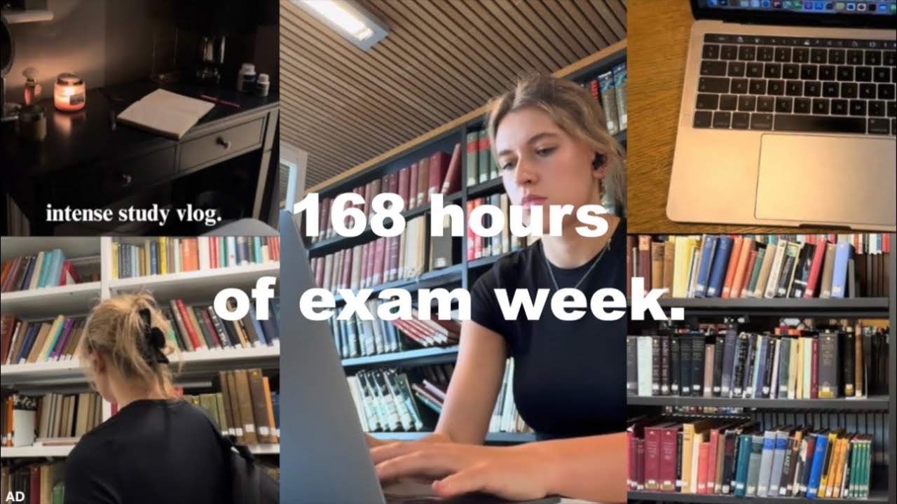 a week in the life: exams vlog.
