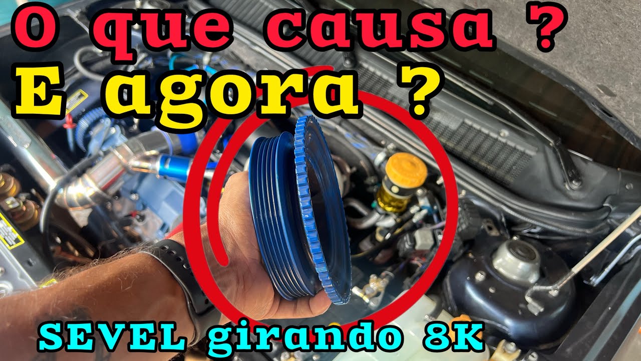 TIPO TURBO COMEU A POLIA DA RODA FÔNICA - VAMOS FAZER UMA NOVA