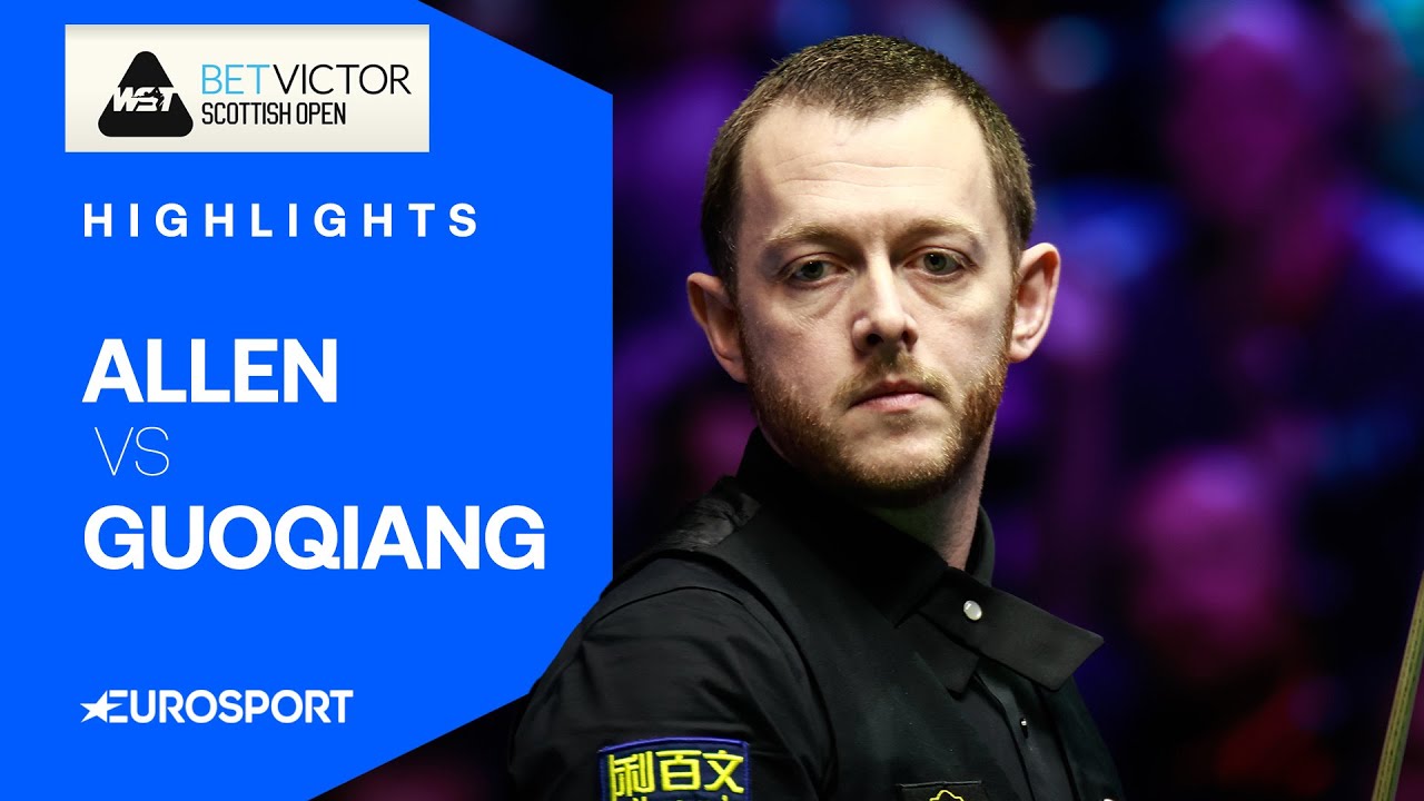 JOB DONE! ✅ | Mark Allen vs He Guoqiang | 2024 Scottish Open Highlights
