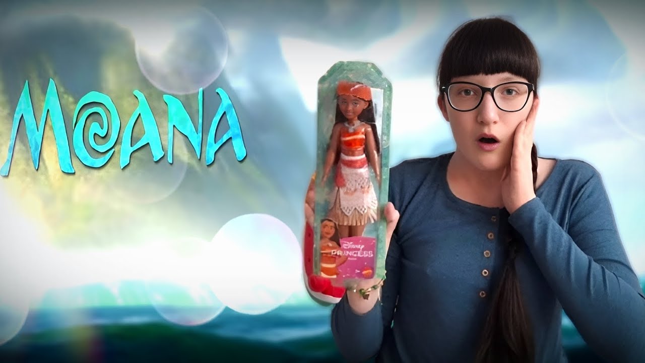 РАСПАКОВКА НОВОЙ КУКЛЫ//ПРИНЦЕССА ДИСНЕЯ – МУАНА 🩵🐬