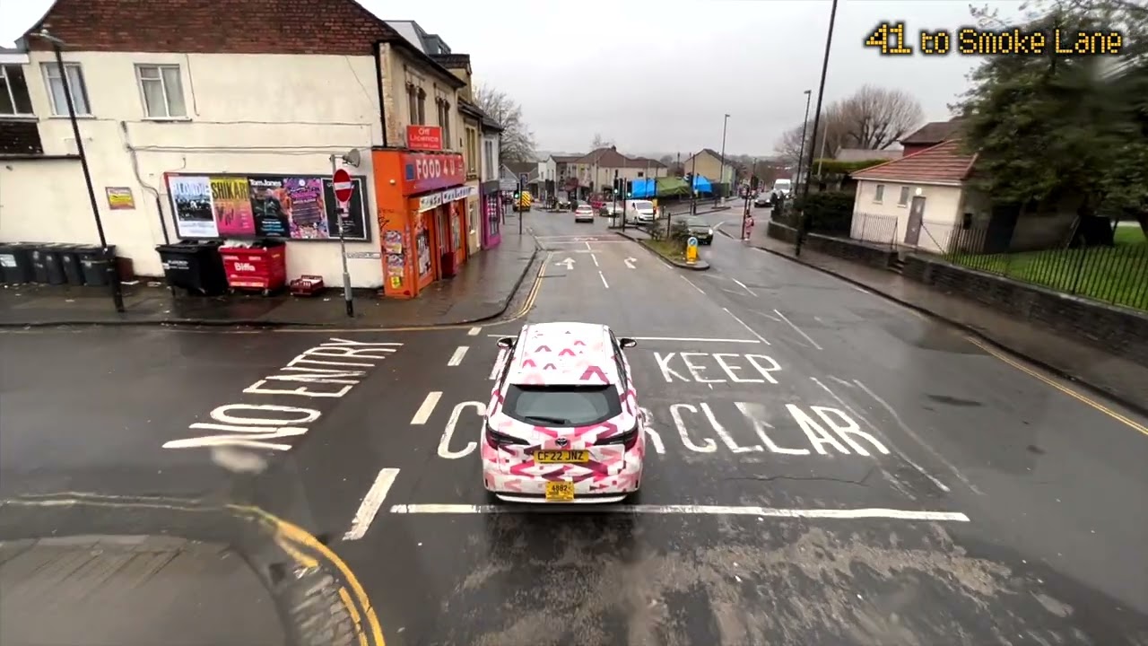 First Bus Bristol No.41 Cecil Road to Smoke Lane