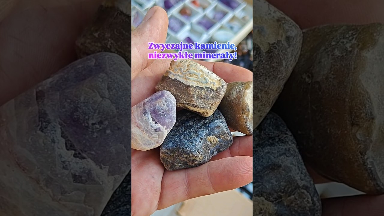 Zwyczajnie wyglądające kamienie - niezwykłe minerały! Co udało się odkryć?