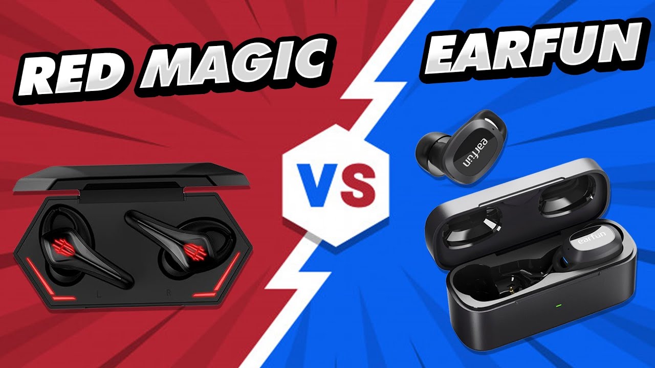 Red Magic TWS Gaming Earbuds vs EarFun Free Pro Earbuds - Audio Test, Mic Test & Latency Test