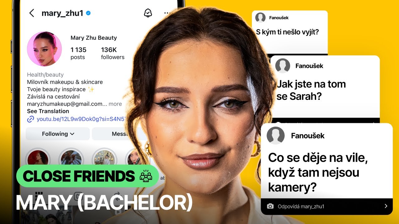 „Bachelor je jako dětský tábor. Míra se chová zbytečně moc diplomaticky.“ | CLOSE FRIENDS