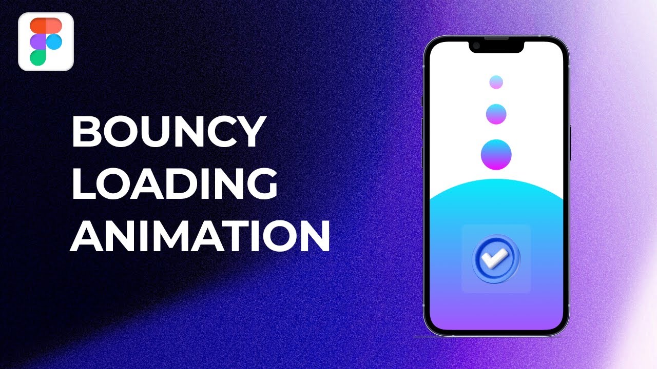 How to create Bouncy Loading Animation in Figma | SUPER EASY WAY!!!