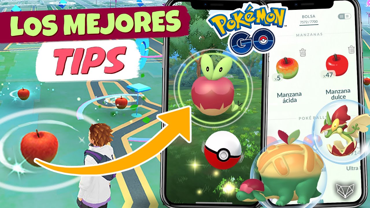🌟 CONSIGUE LAS MEJORES MANZANAS CON ESTOS TIPS - Pokémon GO [Neludia]