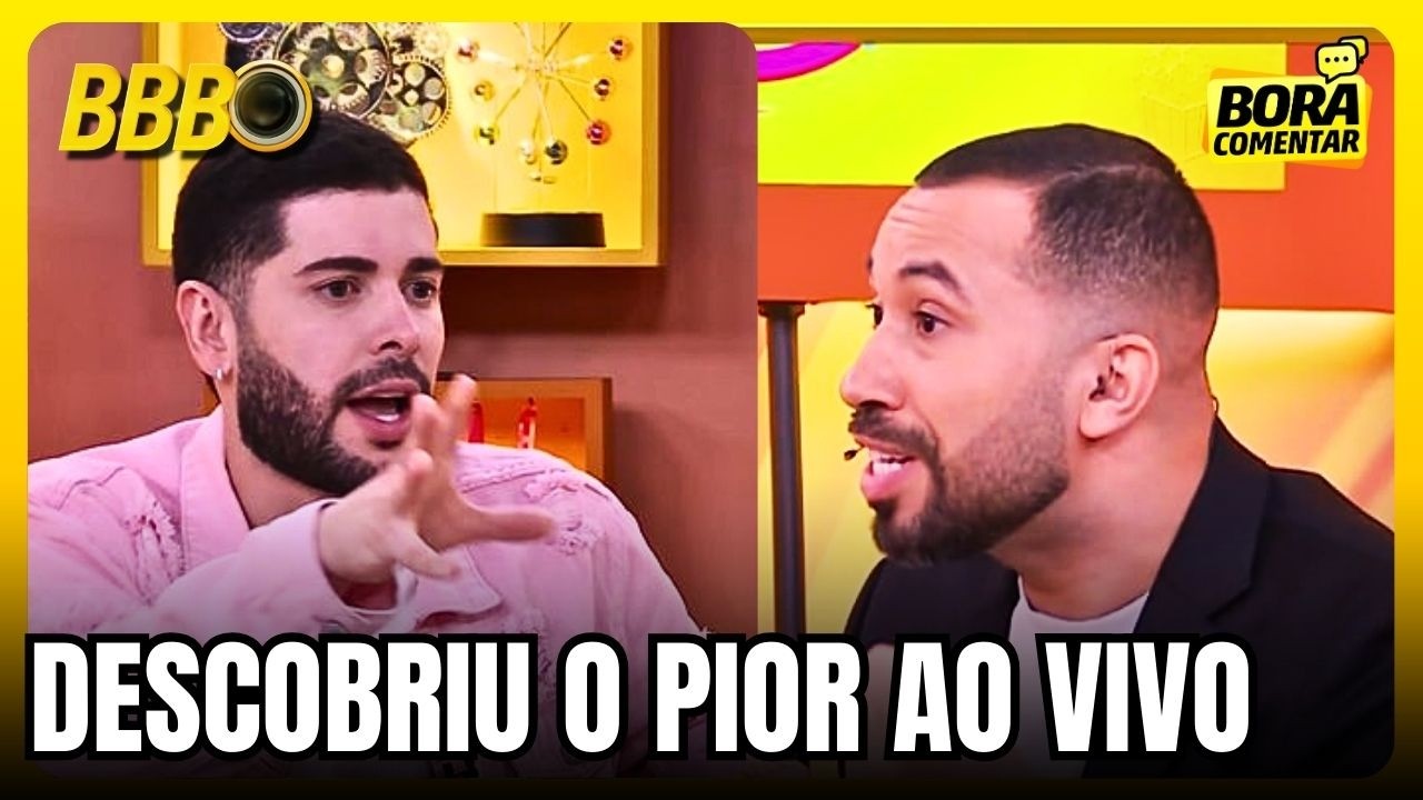 🚨BATE PAPO BBB26 AO VIVO: MARCELO  DESCOBRE O PIOR e FICA CHOCADO!