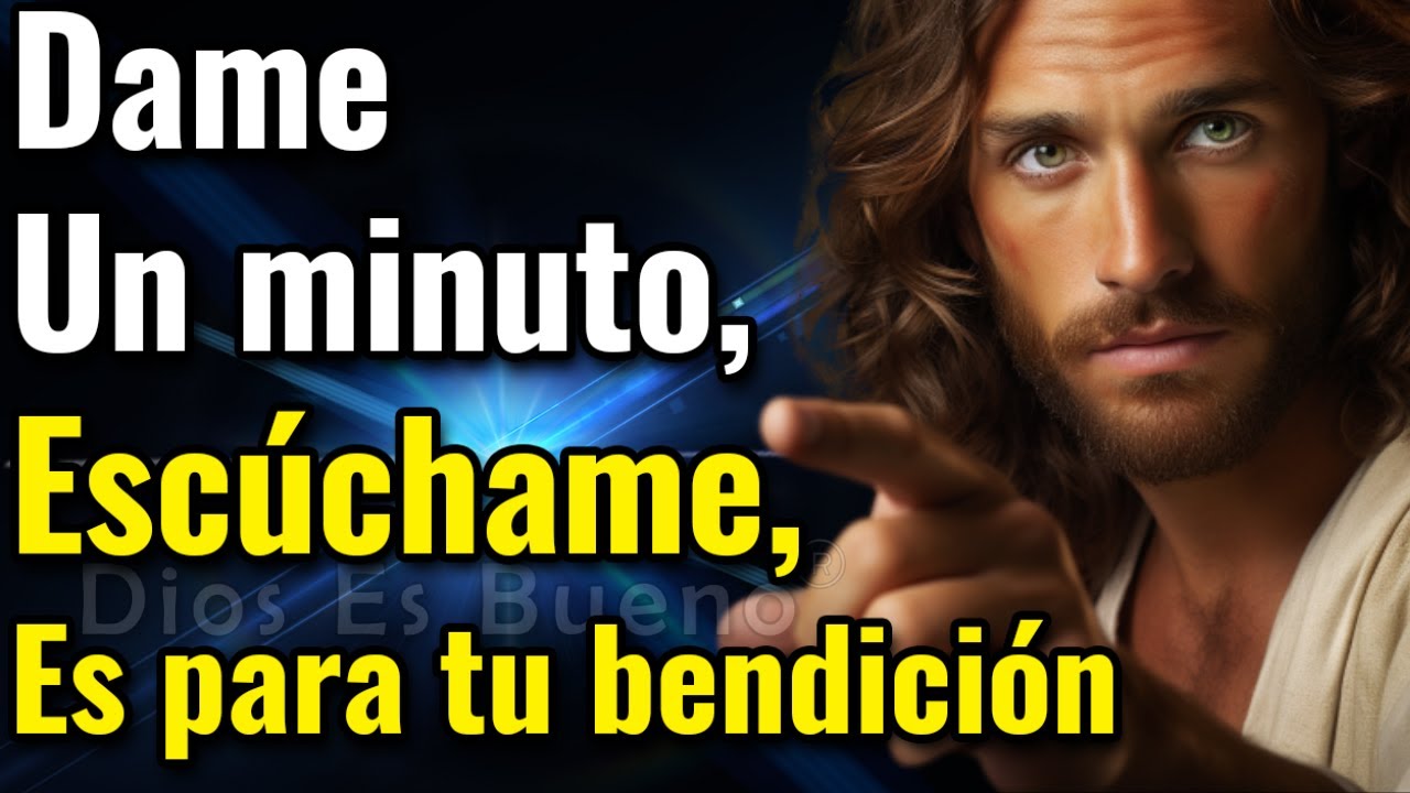 Dios te dice hoy: Hay una salida, dame tan solo un minuto