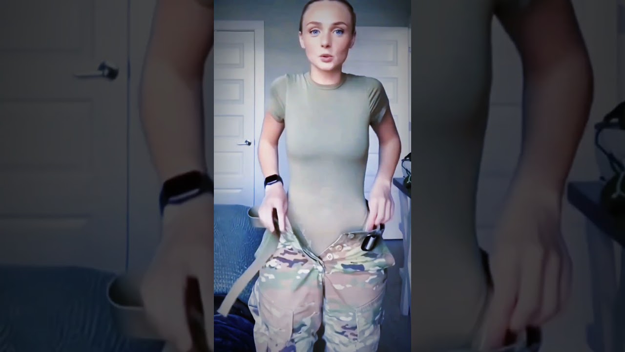 Usa army girl #airforce #aircraft #pilot #usanavy #ASMR #military