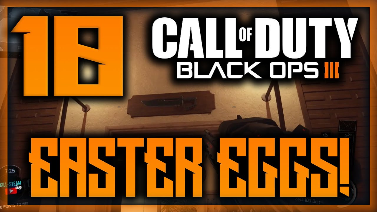 Black Ops 3 - 10 HIDDEN Multiplayer EASTER EGGS! (Black Ops 3 Easter Eggs)