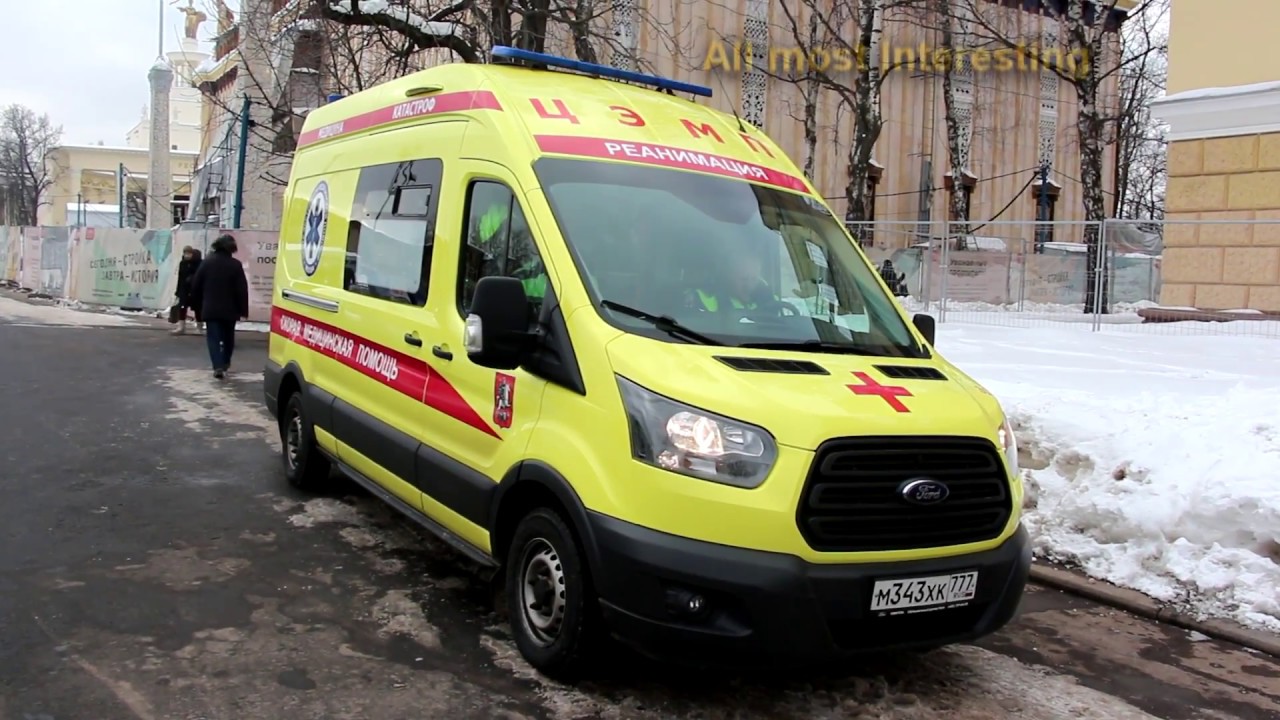 2 | RUSSIAN AMBULANCE responding compilation / Moscow