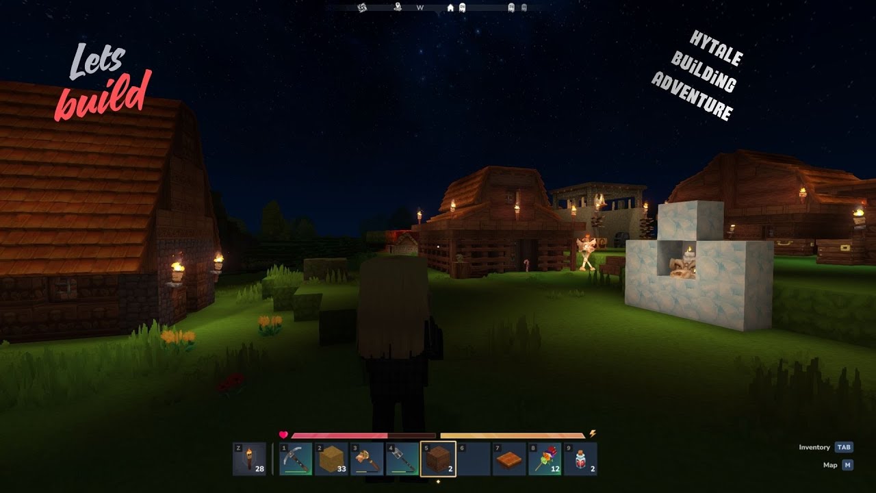 Lets build a house in Hytale