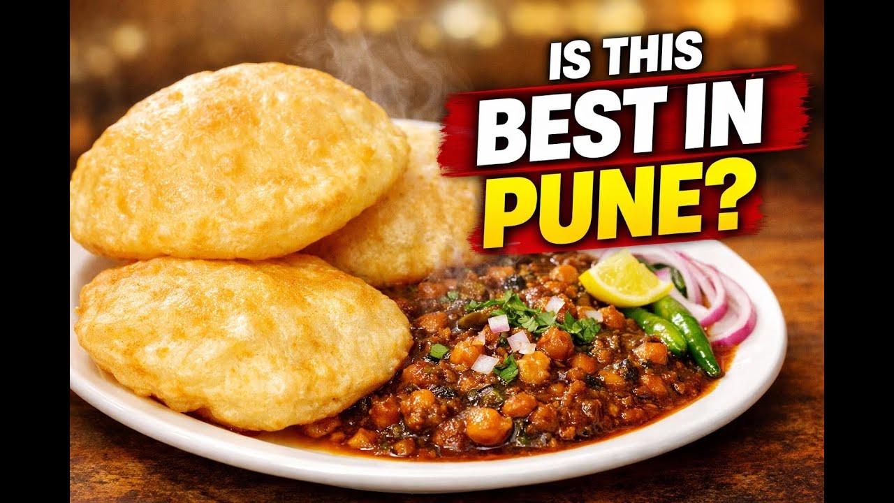 Pune’s Most Famous Chole Bhature 😍 | Nagpal's Kagardi | Pune