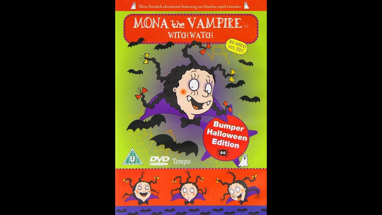 Mona the Vampire - Witch Watch (2004, UK DVD)