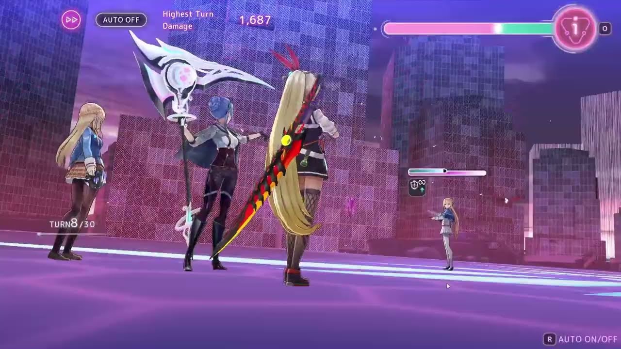 [ Heaven Burns Red ] score challenge yuina shirakawa diff 91 intensity 35